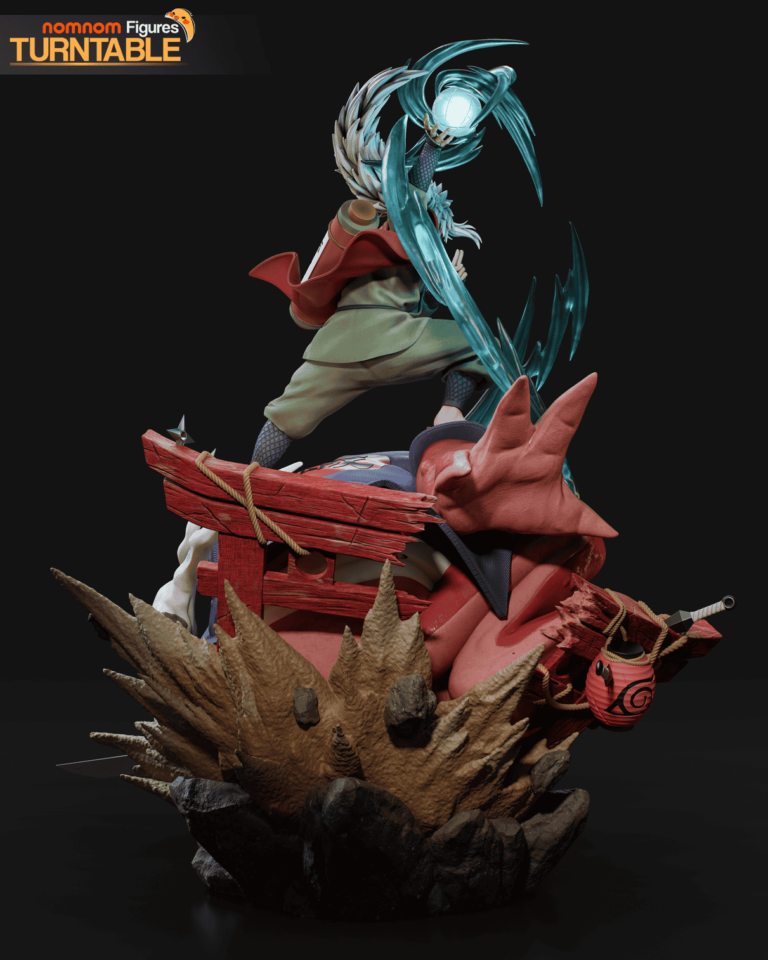 Jiraiya STL 3 + Bust + Extras – Naruto