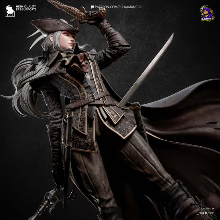 Lady Maria STL 3 - Bloodborne