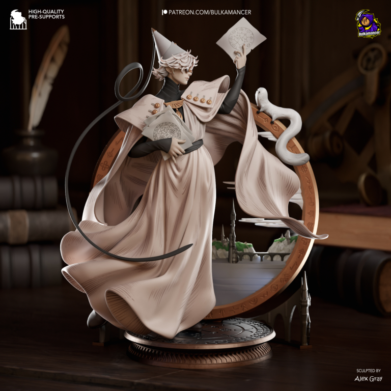 Qifrey STL - Witch Hat Atelier