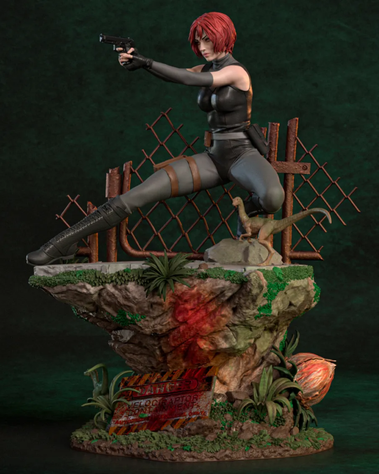 Regina STL + Bust + NSFW - Dino Crisis
