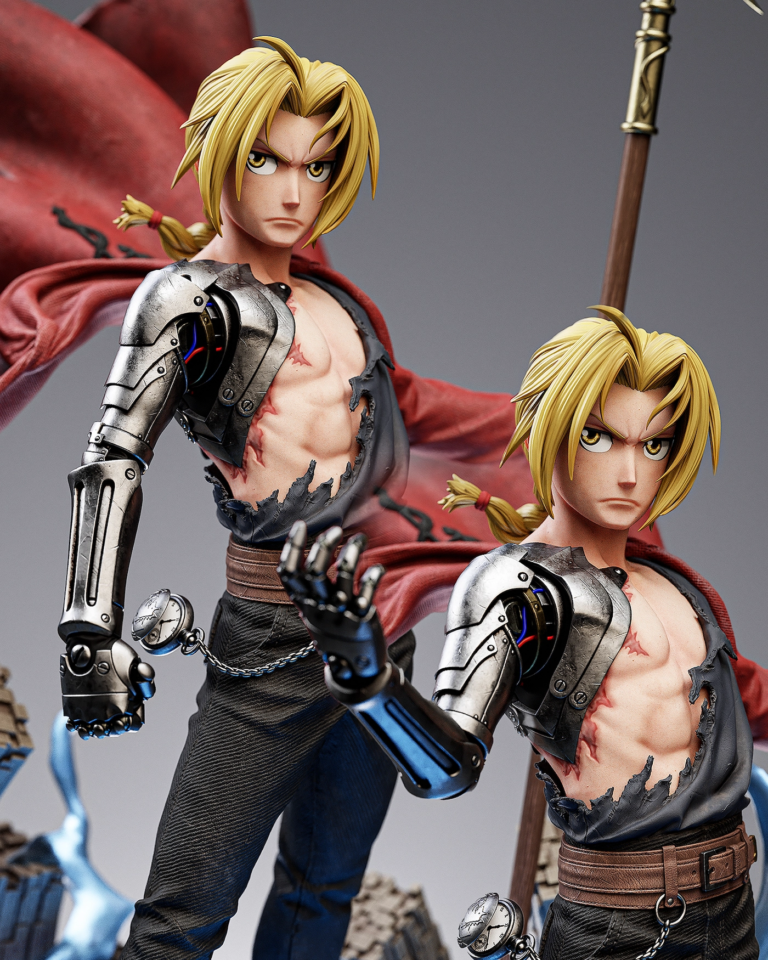 Edward Elric STL 2 + Bust - Fullmetal Alchemist