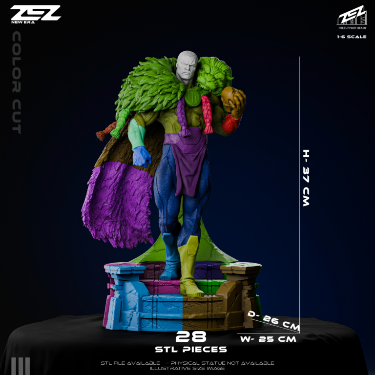Thragg Museum STL + Bust + Extras - Invincible