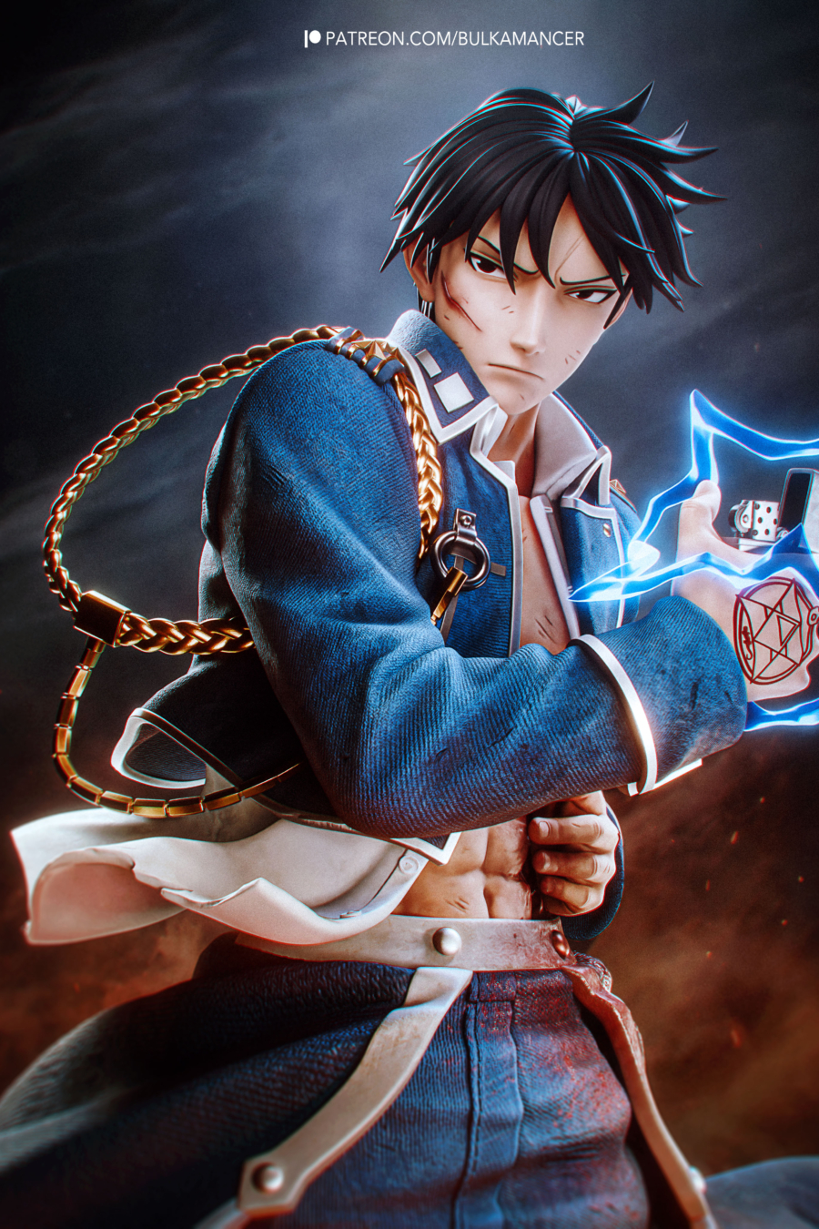 Roy Mustang STL Cover