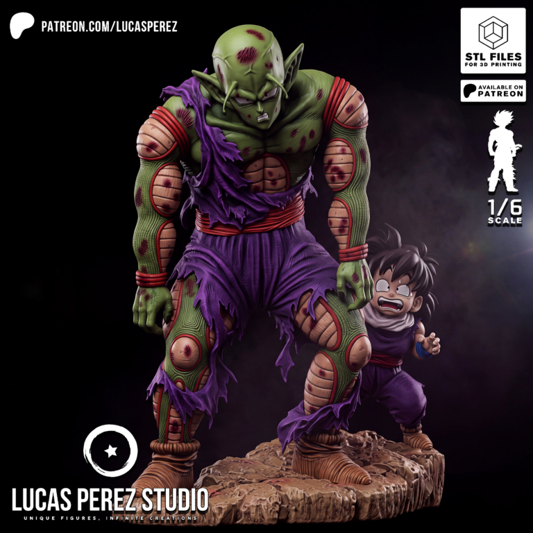 Piccolo and Gohan Diorama Cover
