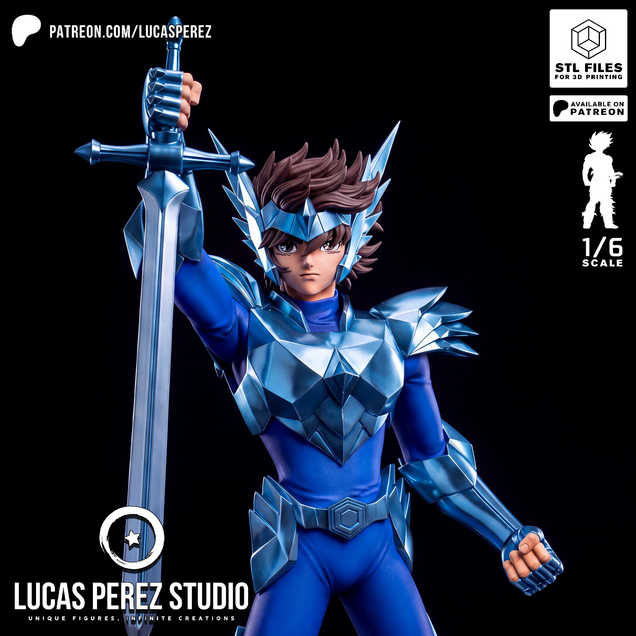 Seiya Odin Armor STL – Saint Seiya