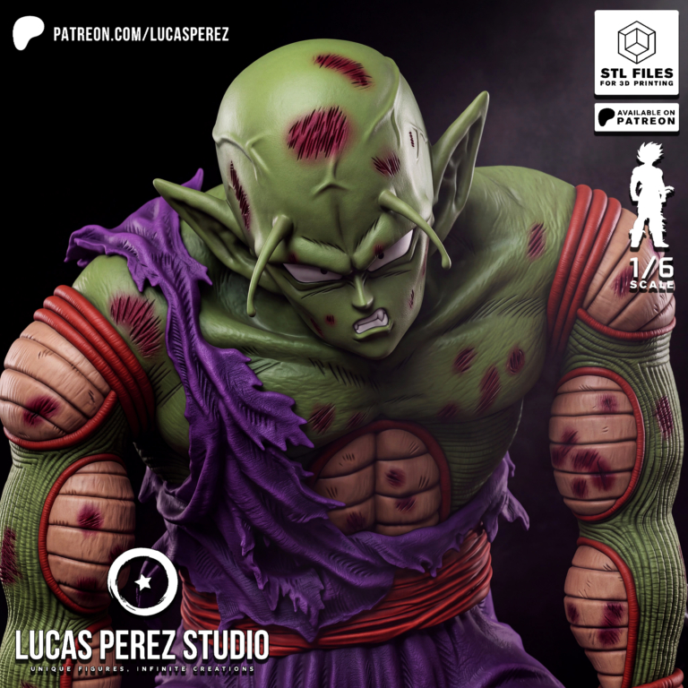 Piccolo and Gohan Diorama STL – Dragon Ball Z