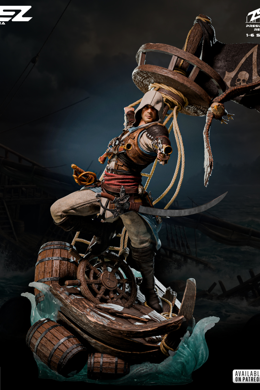 Edward Kenway STL Cover