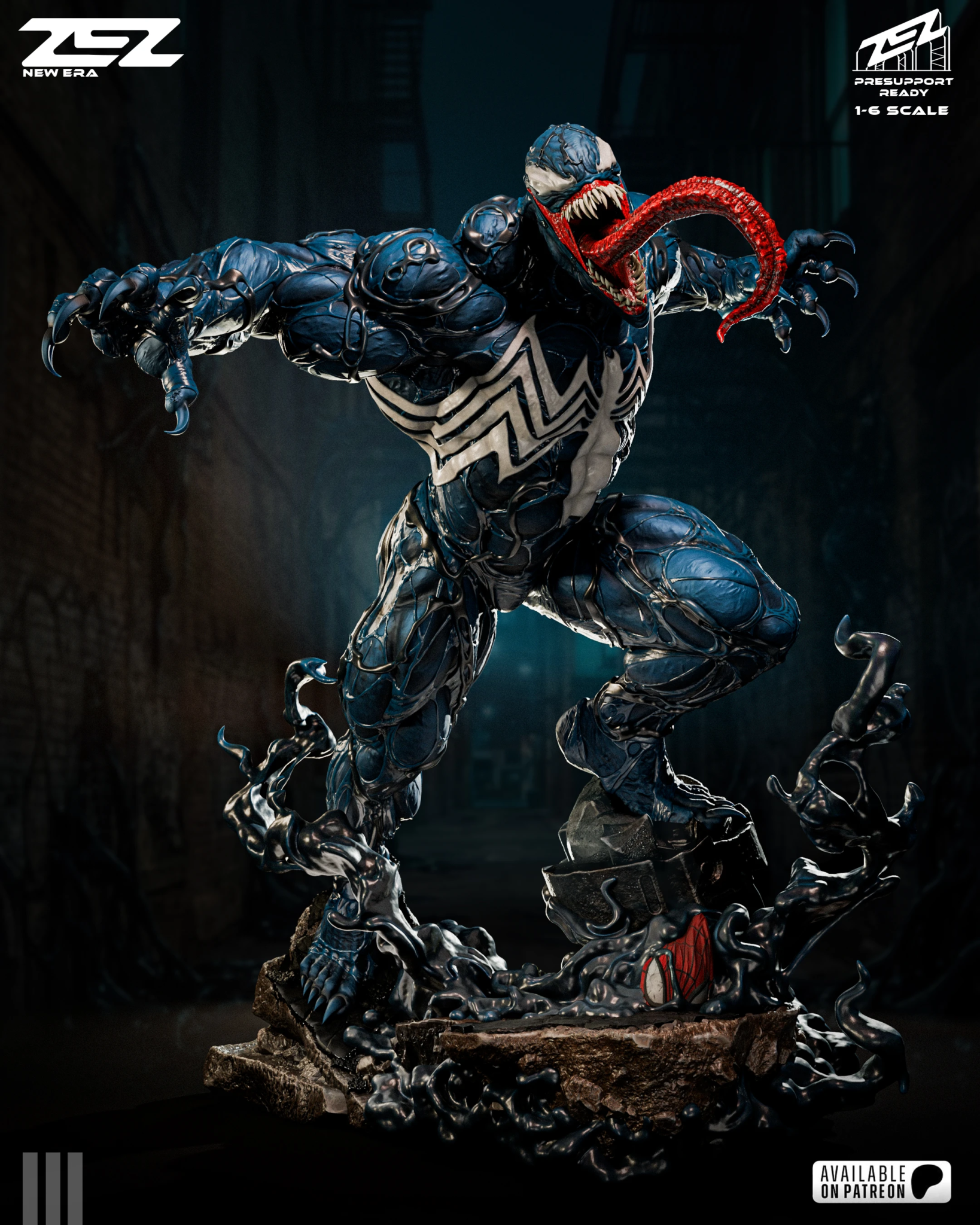 Venom STL 3 + Bust + Extras - Marvel