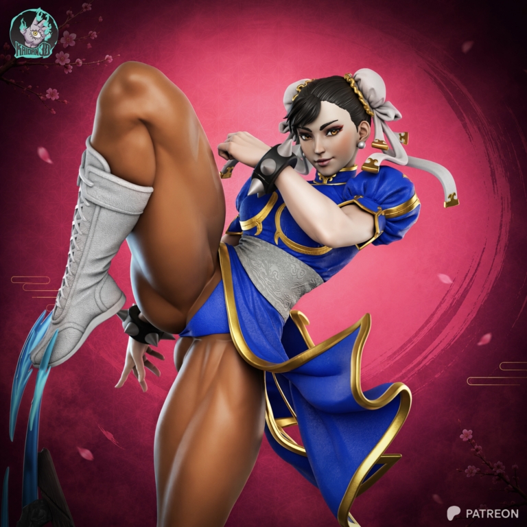 Chun-Li STL Cover