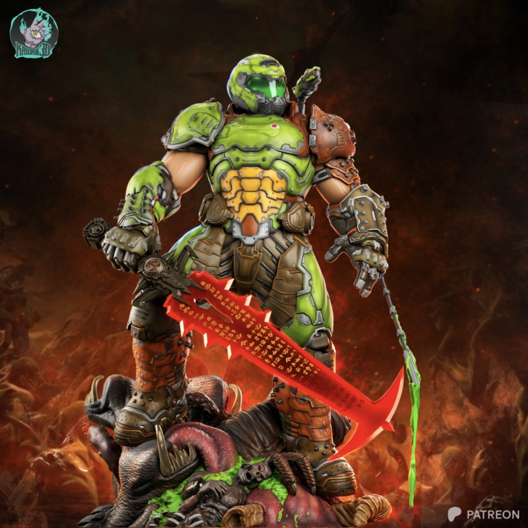 Doom Slayer STL – Doom