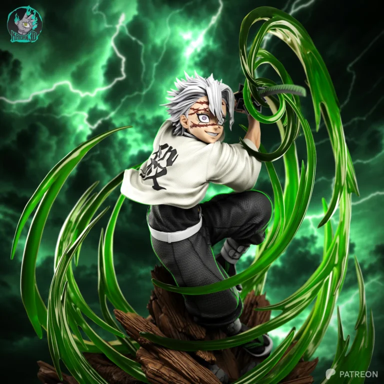 Sanemi Shinazugawa STL 2 – Demon Slayer