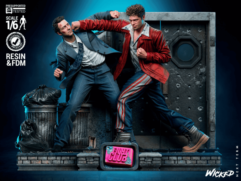 The Figh Club Diorama STL Cover