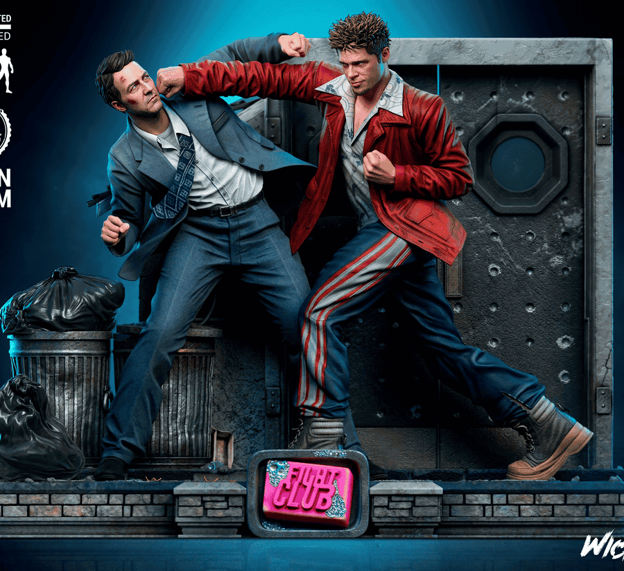 The Figh Club Diorama STL Cover