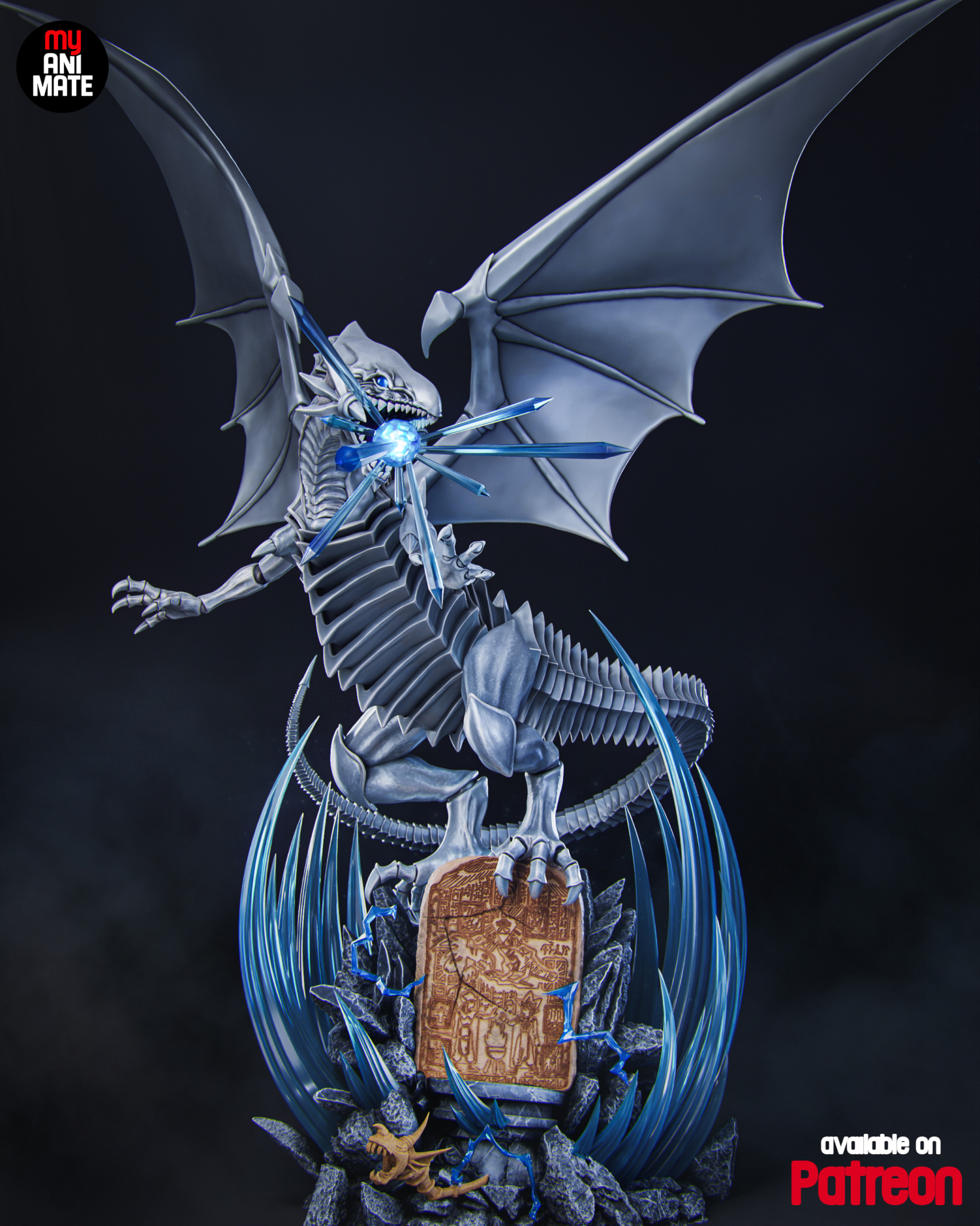 Blue Eyes White Dragon STL 2 – Yu Gi Oh!