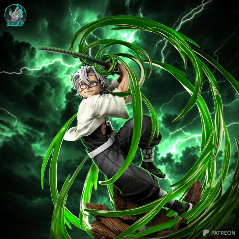 Sanemi Shinazugawa STL 2 – Demon Slayer