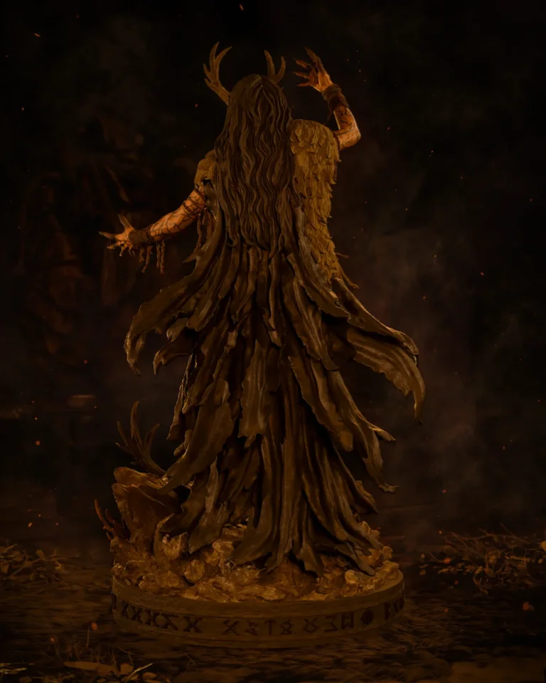 Norse Witch STL + Bust + NSFW – Fantasy