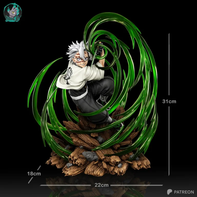 Sanemi Shinazugawa STL 2 – Demon Slayer