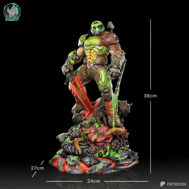 Doom Slayer STL – Doom
