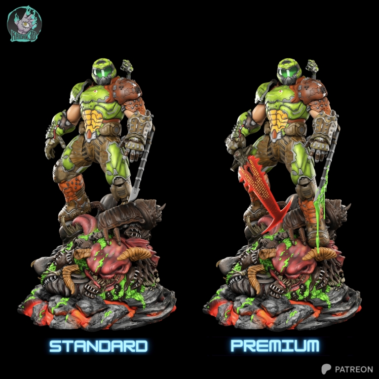 Doom Slayer STL – Doom