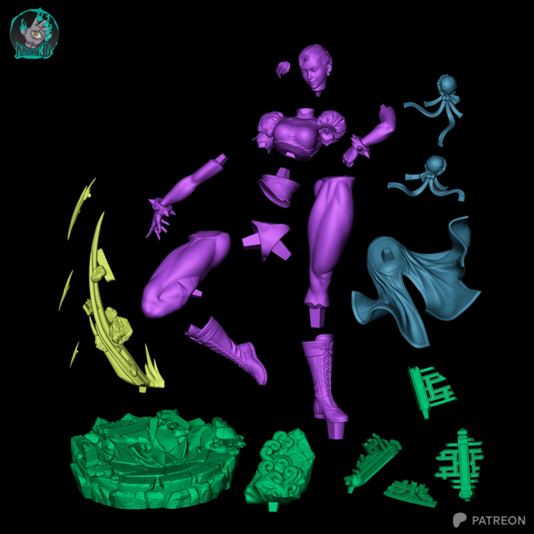 Chun-Li STL 7 – Street Fighter