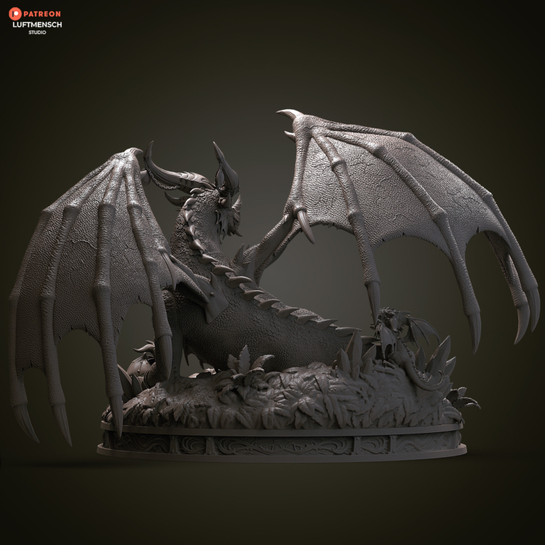 Alexstrasza Dragon STL – World of Warcraft