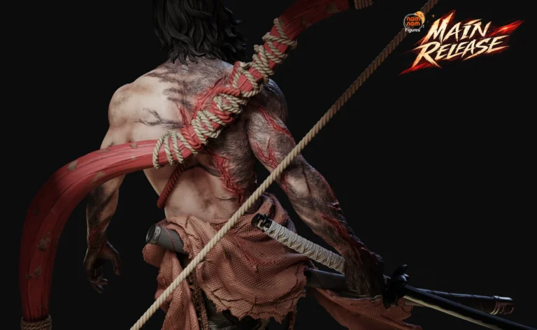 Genichiro Ashina STL + Bust – Sekiro: Shadows Die Twice