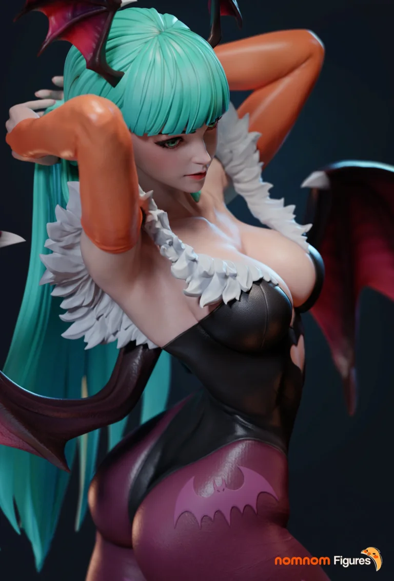 Morrigan STL 6 + Bust – Darkstalkers
