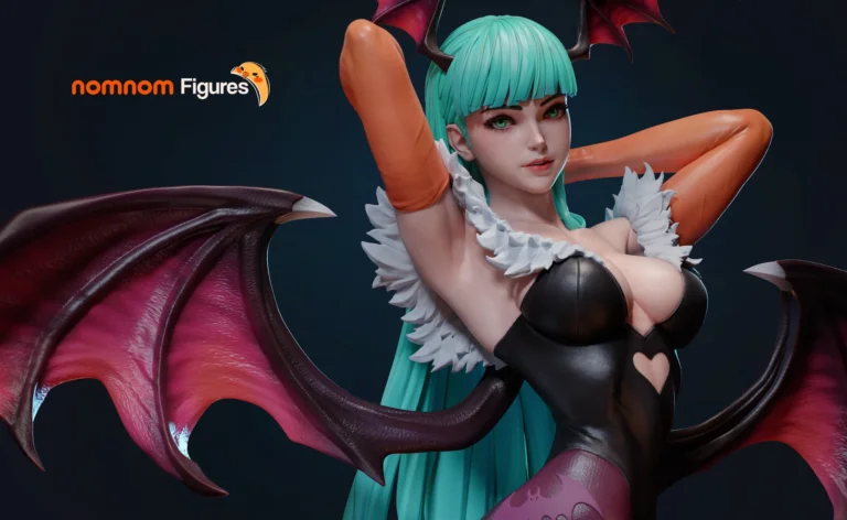 Morrigan STL 6 + Bust – Darkstalkers