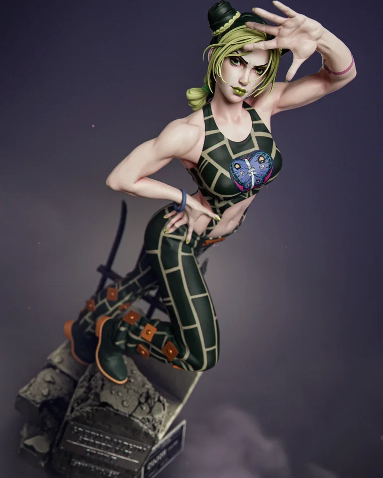 Jolyne Kujo STL 2 + Bust – Jojo’s Bizarre Adventures