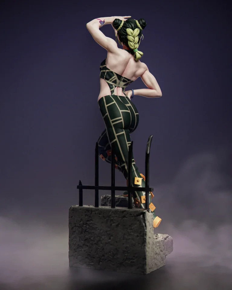 Jolyne Kujo STL 2 + Bust – Jojo’s Bizarre Adventures