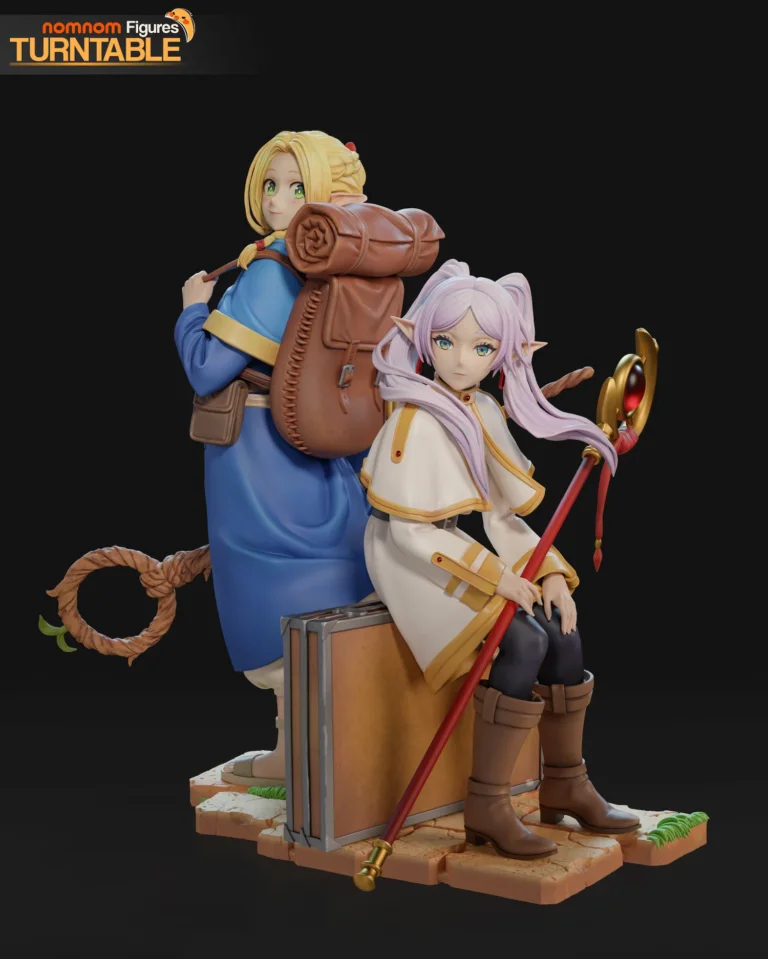 Frieren and Marcille STL