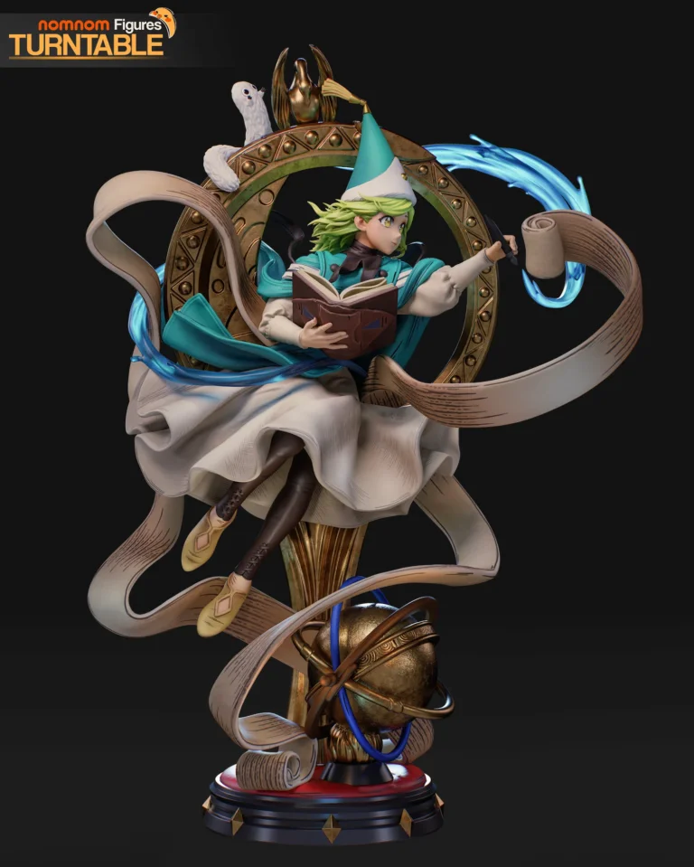 Coco STL + Bust – Witch Hat Atelier