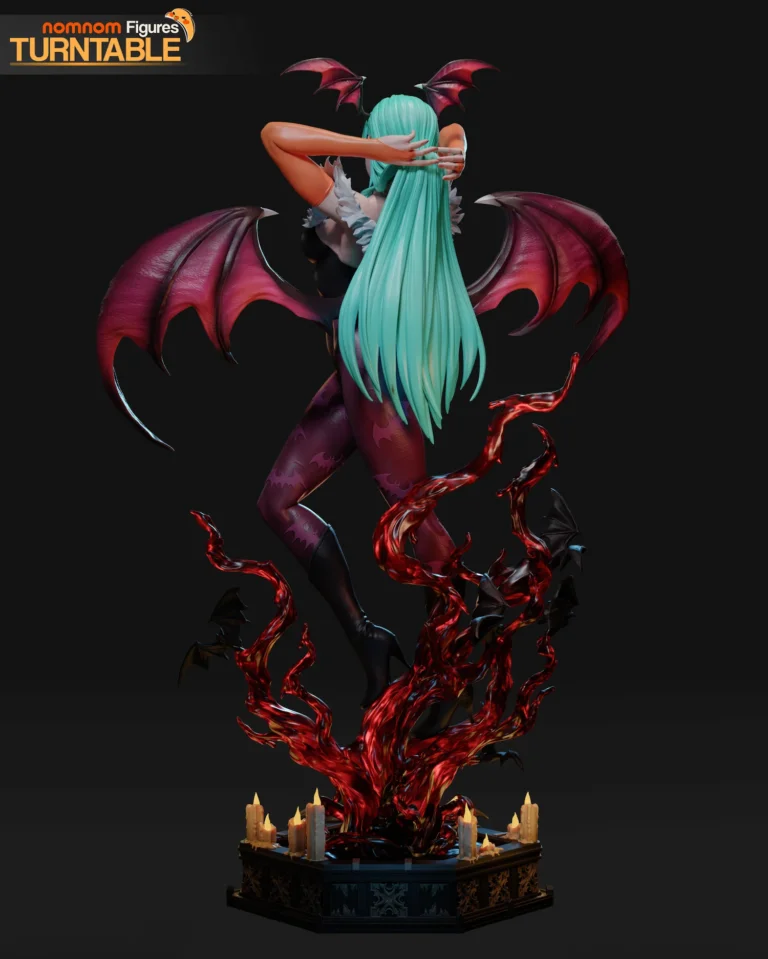 Morrigan STL 6 + Bust – Darkstalkers