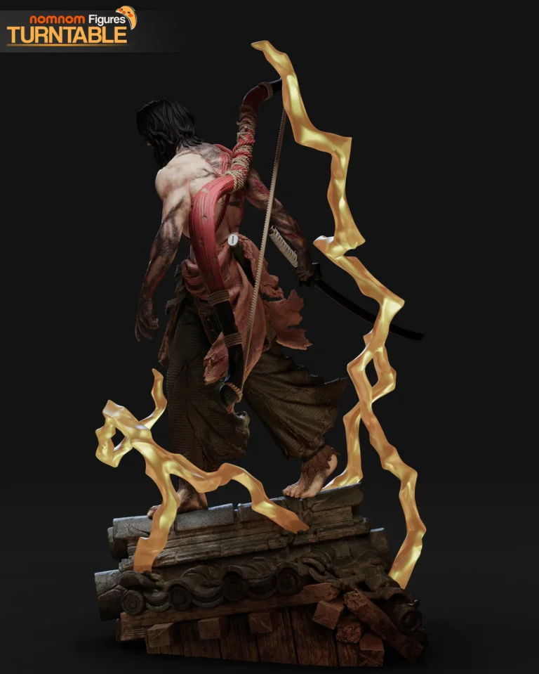 Genichiro Ashina STL + Bust – Sekiro: Shadows Die Twice