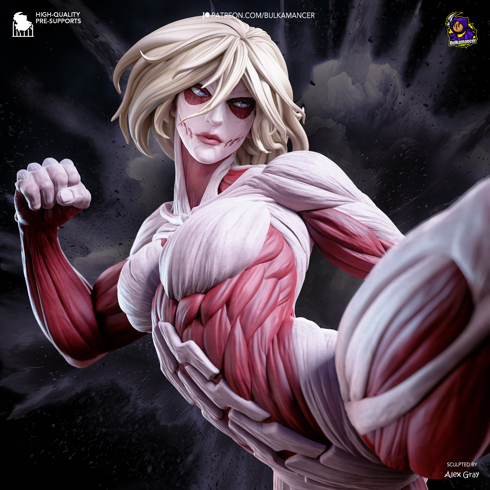Female Titan STL – Attack on Titan