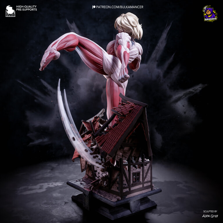Female Titan STL – Attack on Titan