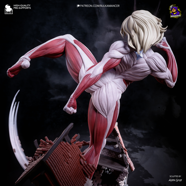 Female Titan STL – Attack on Titan