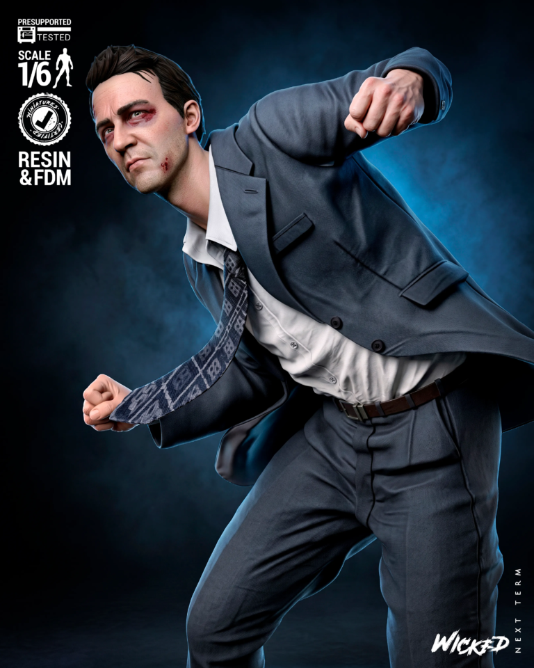 Fight Club Diorama STL
