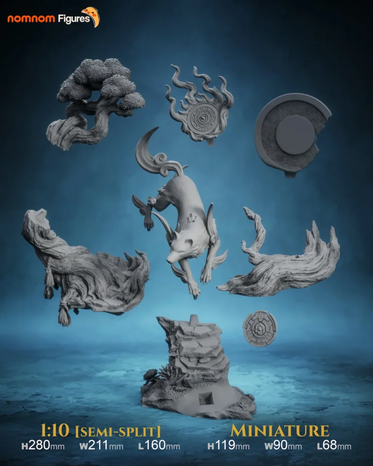 Amaterasu STL – Okami