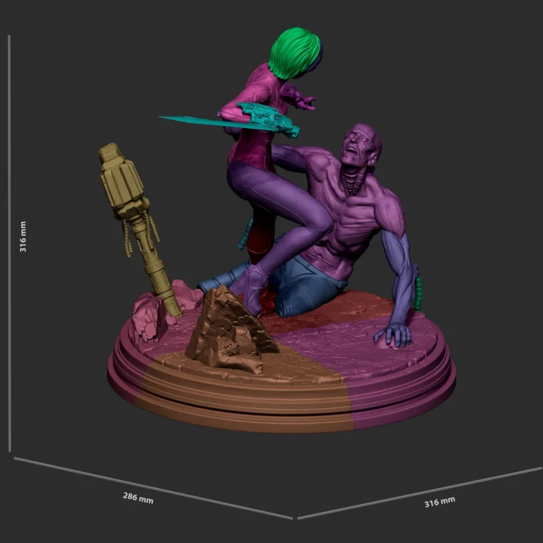 Evie STL 2 + Bust – Stellar Blade
