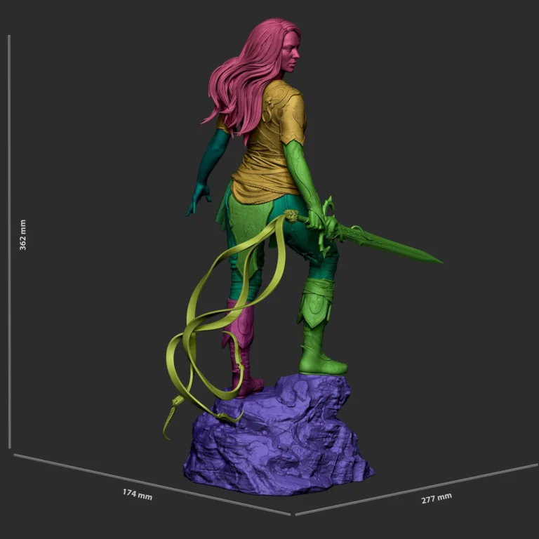 Laufey STL + Bust – God of War