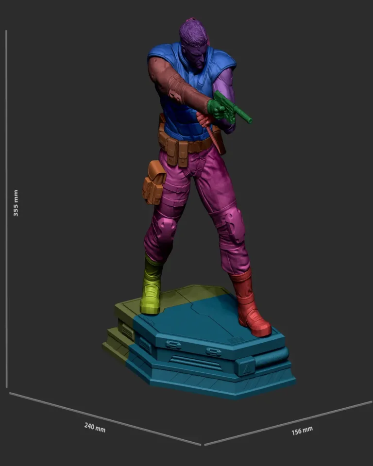 Solid Snake STL 2 – Metal Gear