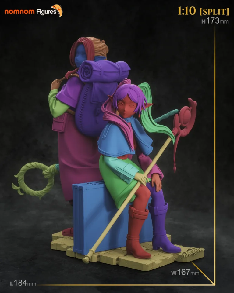 Frieren and Marcille STL