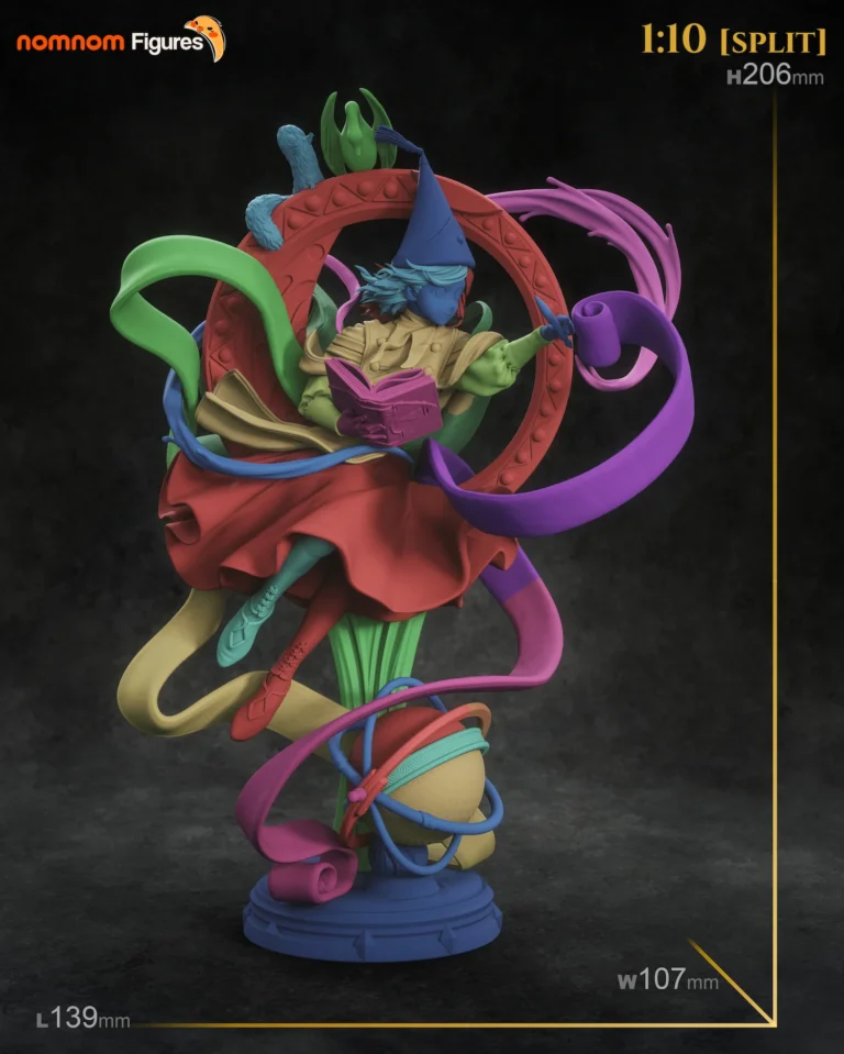 Coco STL + Bust – Witch Hat Atelier