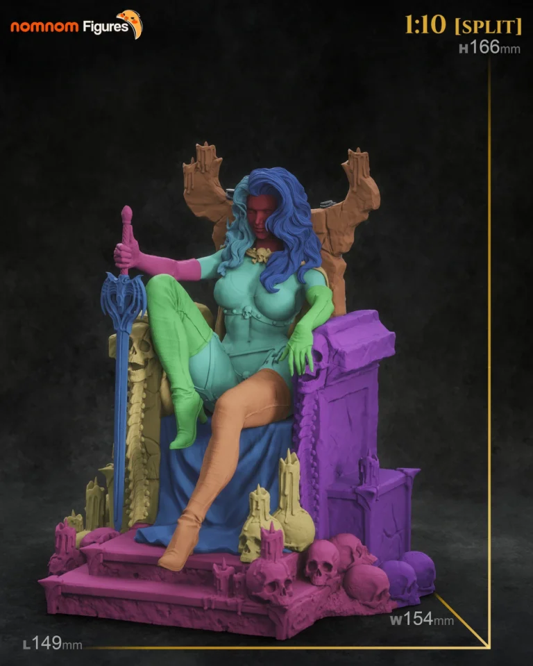 Lady Death STL + Bust – Coffin Comics