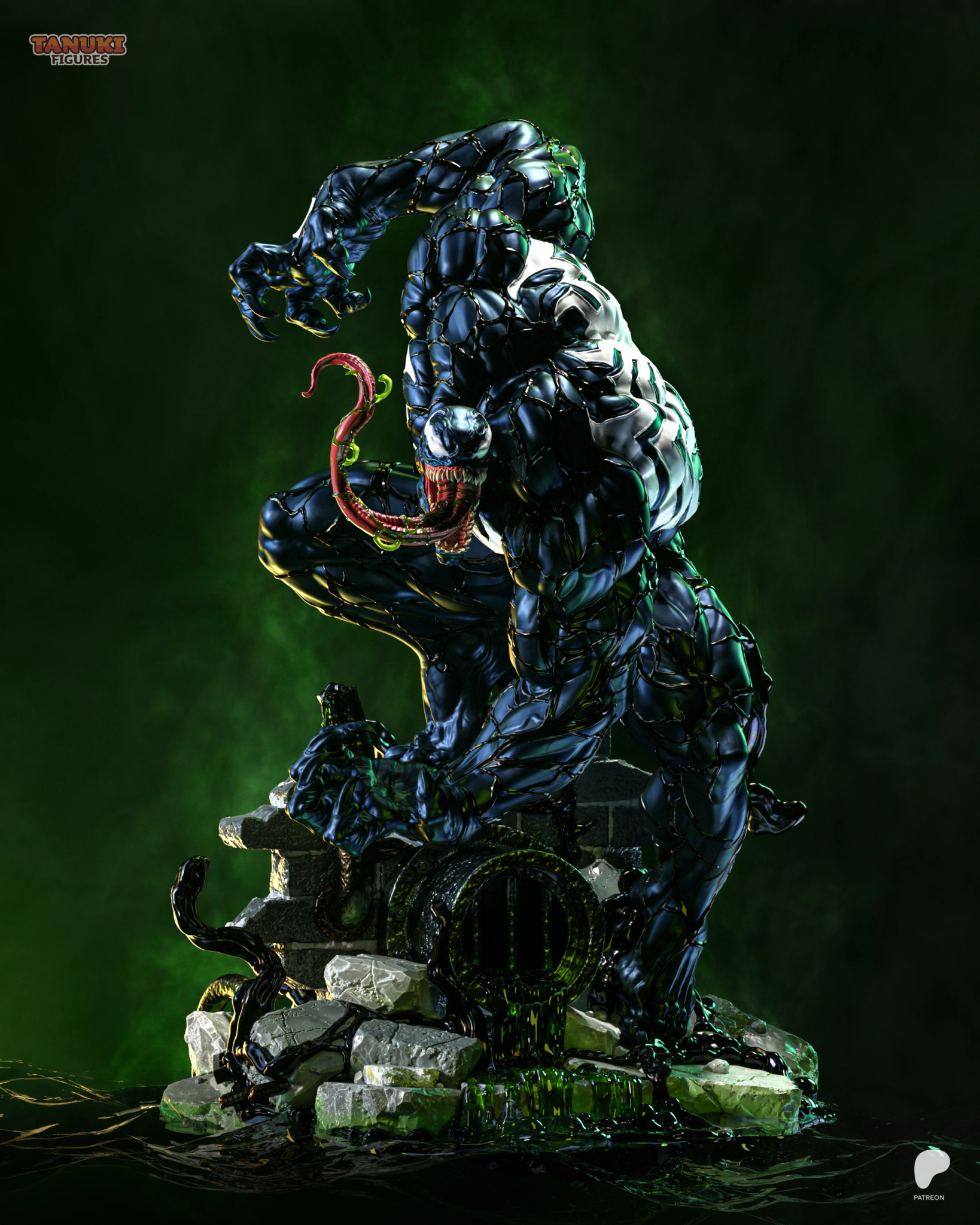 Venom STL 2 + Bust - Marvel
