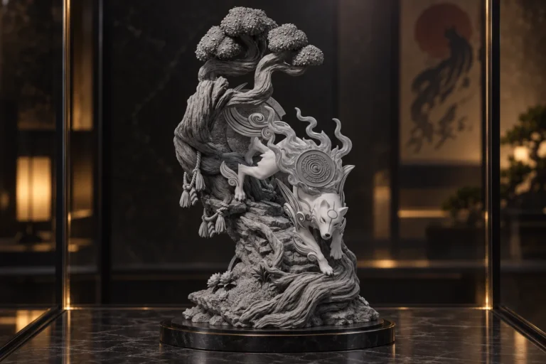 Amaterasu STL resin showcase