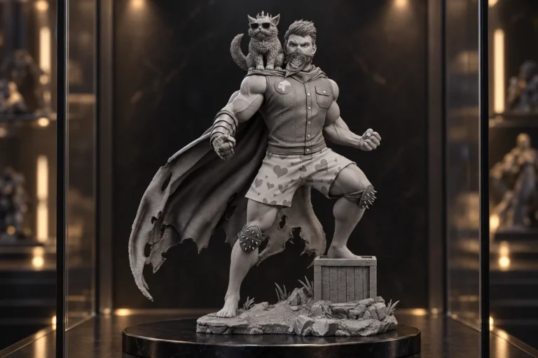 Carl STL resin showcase