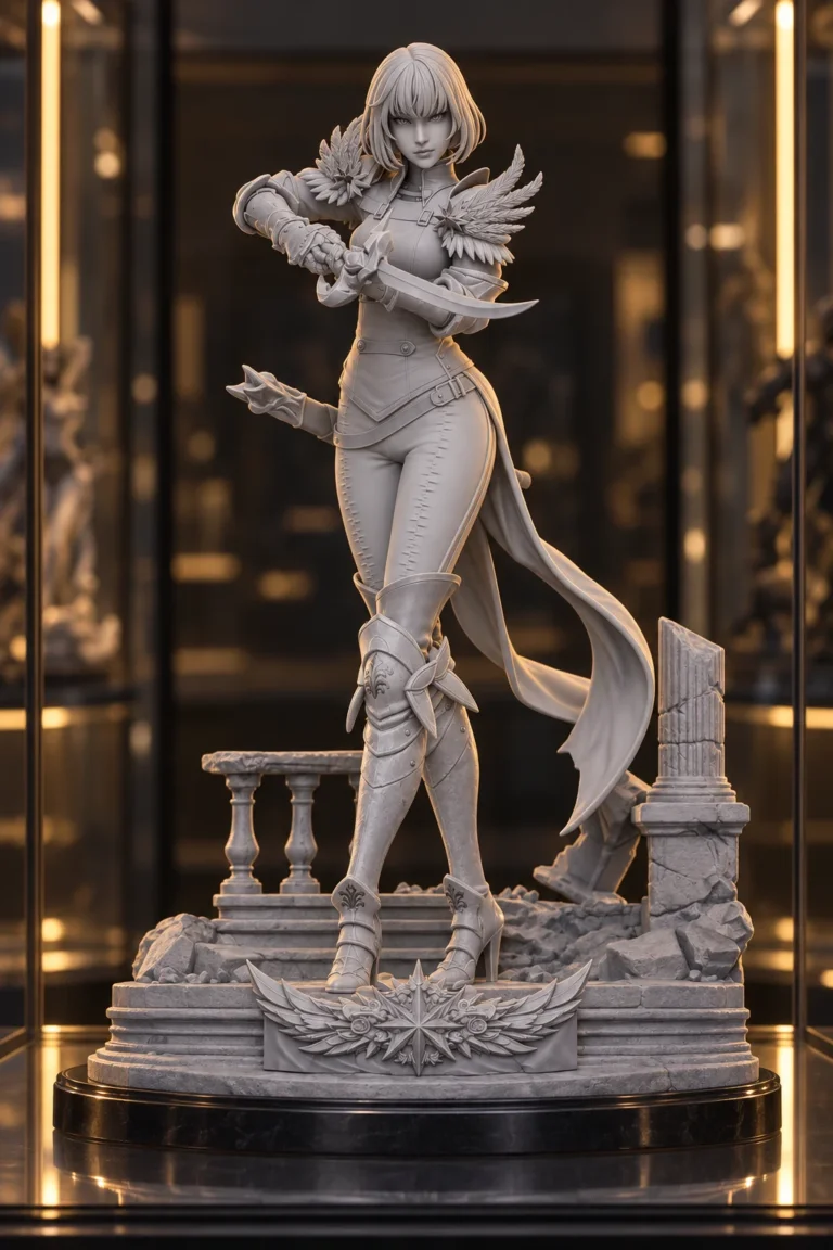 Cha Hae-In STL resin showcase