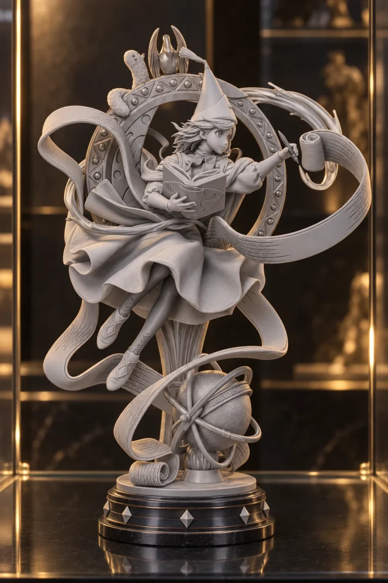 Coco STL resin showcase